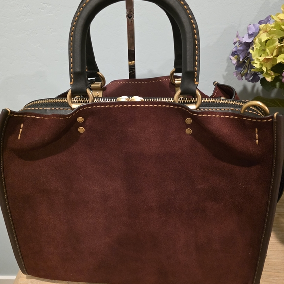 1941 COACH ROGUE 36 OXBLOOD SUEDE NEW! - Picture 3 of 12